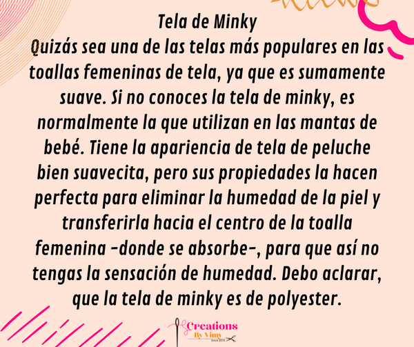 Colección Minky Delicada